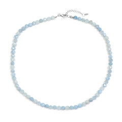 Collana in argento con Acquamarina