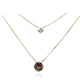 Collana in oro con Tanzanite (non riscaldata) (de Melo)
