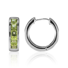 Orecchini in argento con Peridoto