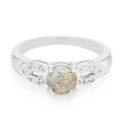 Anello in argento con Spectrolite