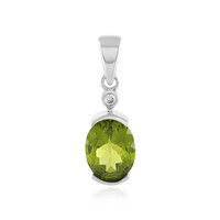 Ciondolo in argento con Peridoto
