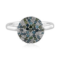 Anello in oro con Diamante Verde I2 (KM by Juwelo)