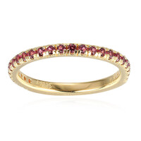 Anello in argento con Rodolite