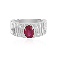Anello in argento con Rubino Bemainty (SAELOCANA)