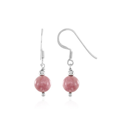 Orecchini in argento con Tormalina Rosa