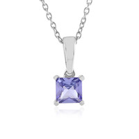 Collana in argento con Tanzanite