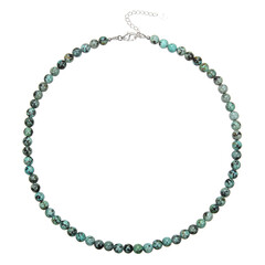 Collana in argento con Crisocolla