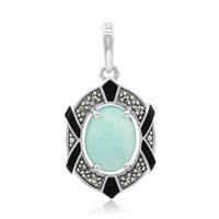 Ciondolo in argento con Amazzonite