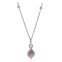 Collana in oro con Diamante Rosa I1 (CIRARI)