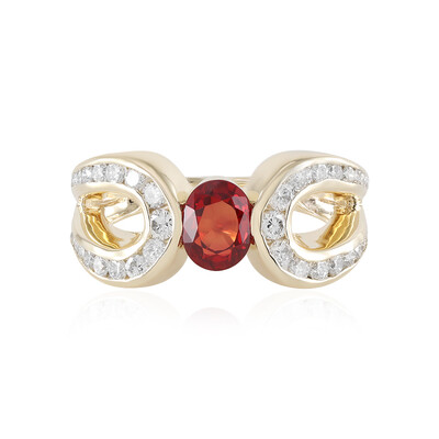 Anello in oro con Rubino Tanzania (de Melo)