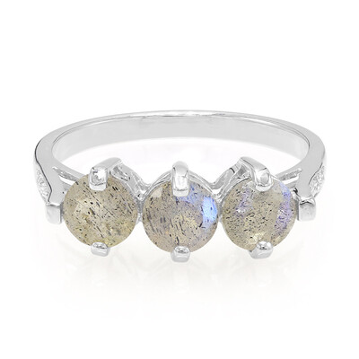 Anello in argento con Spectrolite