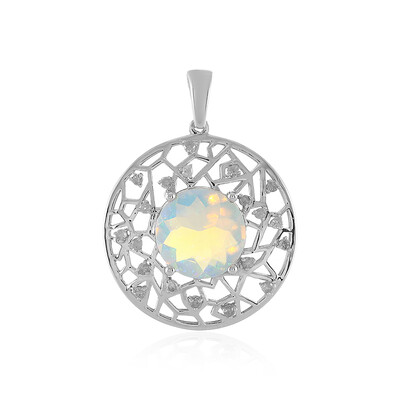 Ciondolo in oro con Opale di Welo (Ornaments by de Melo)