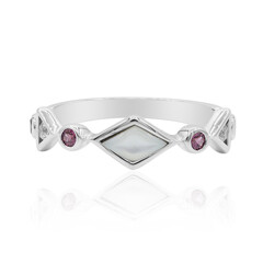 Anello in argento con Madreperla