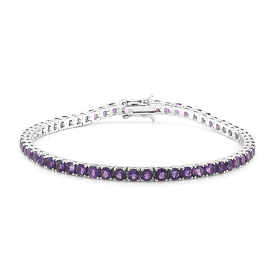 Bracciale in argento con Ametista Zambiana