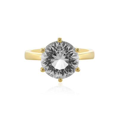 Anello in argento con Quarzo Bianco