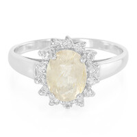Anello in argento con Quarzo Rutilato