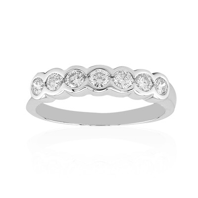 Anello in oro con Diamante VVS1 (G) (Annette)