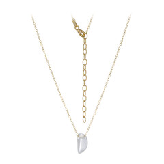 Collana in argento con Quarzo Bianco