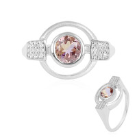 Anello in argento con Ametrina