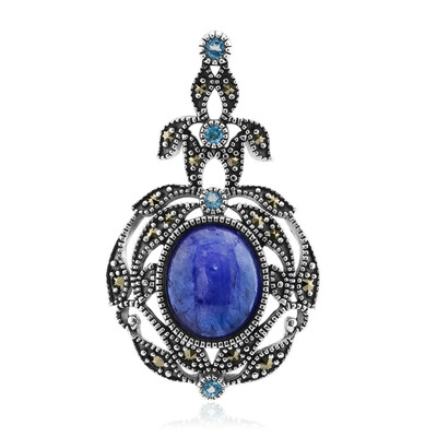 Ciondolo in argento con Tanzanite (Annette classic)