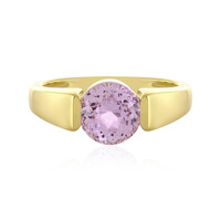 Anello in argento con Kunzite