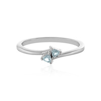 Anello in argento con Topazio Blu Cielo
