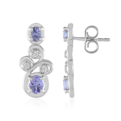 Orecchini in argento con Tanzanite