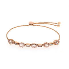 Bracciale in oro con Morganite AAA