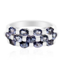 Anello in argento con Tanzanite