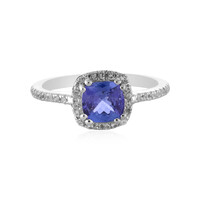Anello in argento con Tanzanite