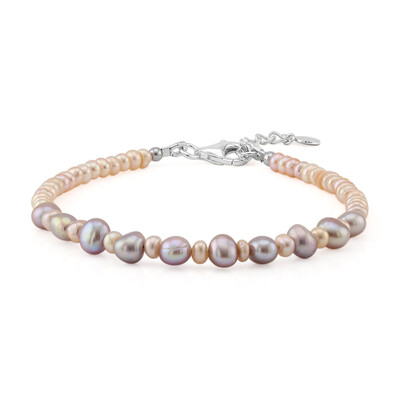 Bracciale in argento con Perla di Acqua Dolce (TPC)
