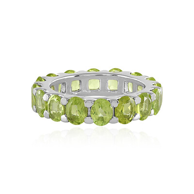 Anello in argento con Peridoto
