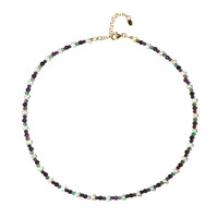 Collana in argento con Smeraldo Russo (Riya)