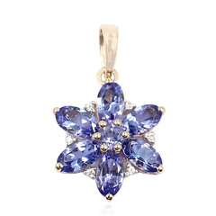 Ciondolo in oro con Tanzanite