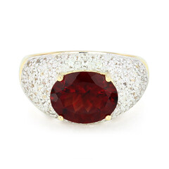 Anello in oro con Andesina AAA