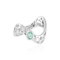 Anello in argento con Smeraldo Russo