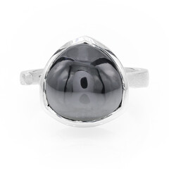 Anello in argento con Ematite
