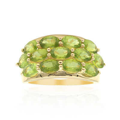 Anello in argento con Idocrasio