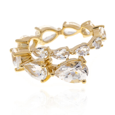 Anello in oro con Danburite (de Melo)