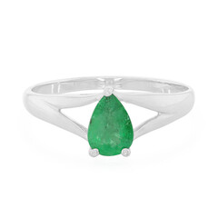 Anello in argento con Smeraldo Sao Francisco