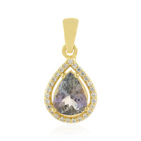 Ciondolo in argento con Tanzanite (non riscaldata)