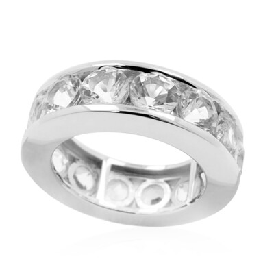 Anello in argento con Danburite