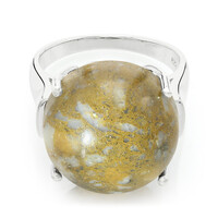 Anello in argento con Quarzo Dinosauro
