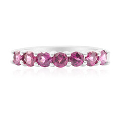 Anello in argento con Rodolite