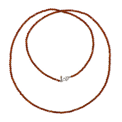 Collana in argento con Granato Essonite