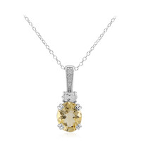 Collana in argento con Citrino
