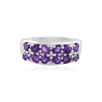 Anello in argento con Ametista