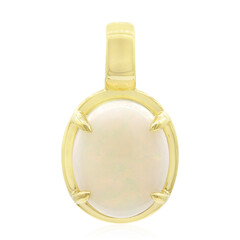 Ciondolo in oro con Opale Bianco