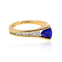 Anello in oro con Tanzanite AAA (de Melo)