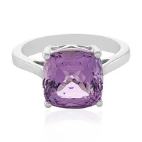 Anello in argento con Ametista Rose de France (PHANTASIA)